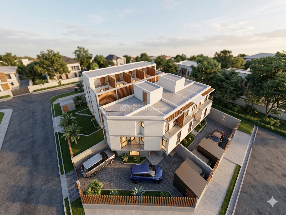Exquisite 3-level 4bedroom Semi-detached Residence with Maids Room, Gra, Ogudu, Lagos, Semi-detached Duplex for Sale