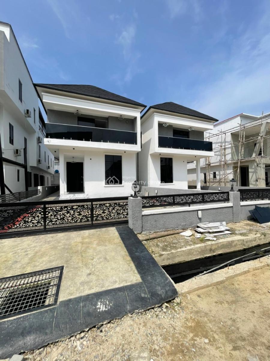 Excellent 4bedroom Semi Detached Duplex with a Bq and a Pool, Ikota, Lekki, Lagos, Semi-detached Duplex for Sale
