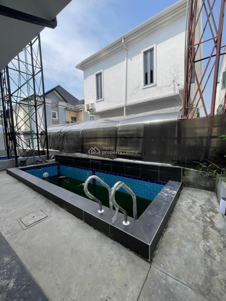 Excellent 4bedroom Semi Detached Duplex with a Bq and a Pool, Ikota, Lekki, Lagos, Semi-detached Duplex for Sale
