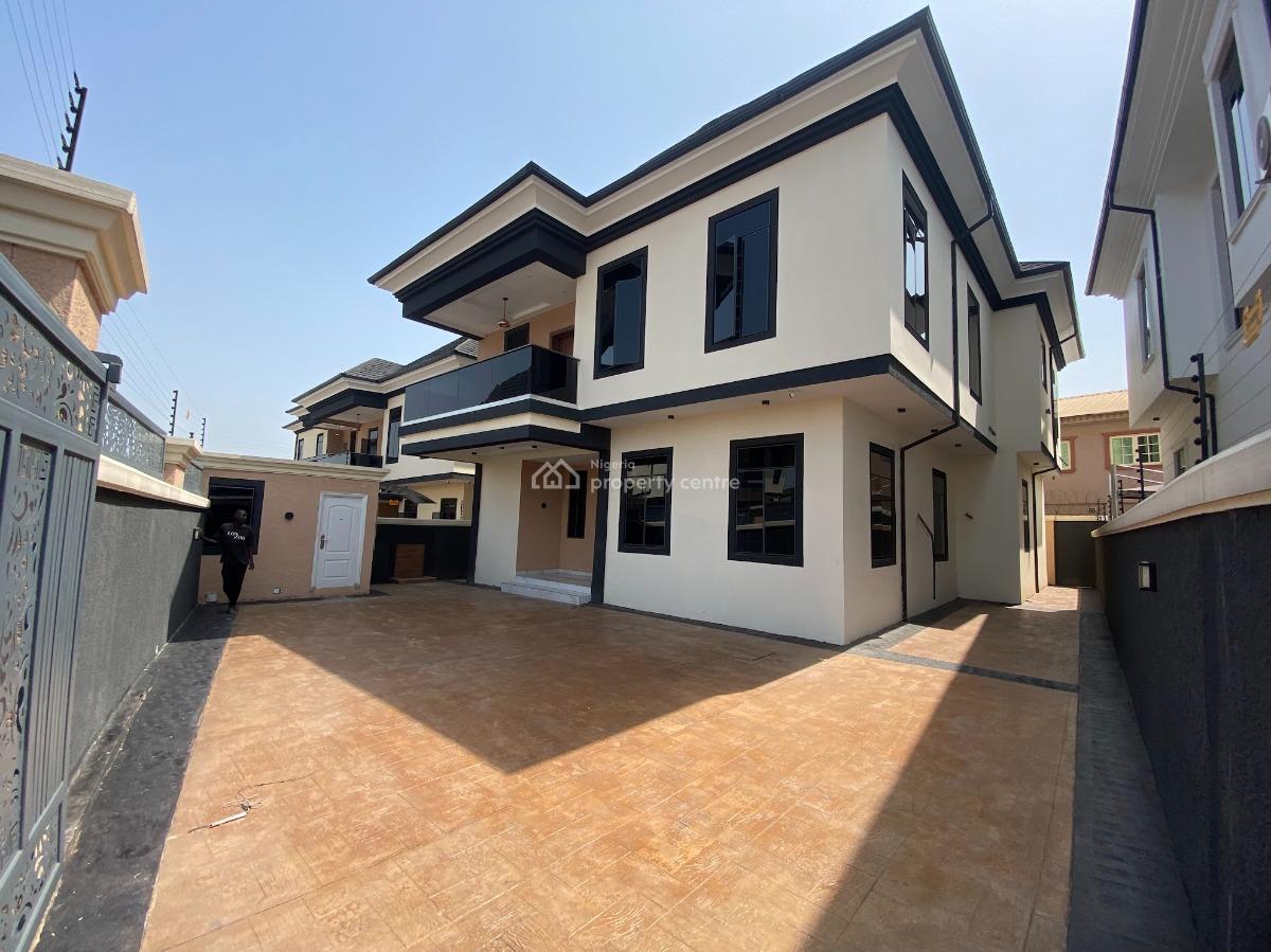 Newly Built 5-bedroom Semi-detached Automated Smart Home with Bq, Omole Estate, Omole Phase 1, Ikeja, Lagos, House for Sale