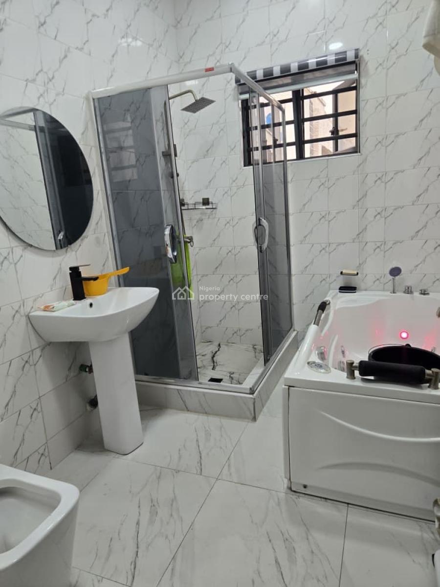 Fully Serviced 4 Bedroom Terrace Duplex, Conservation Chevron, Lekki Expressway, Lekki, Lagos, Terraced Duplex for Rent