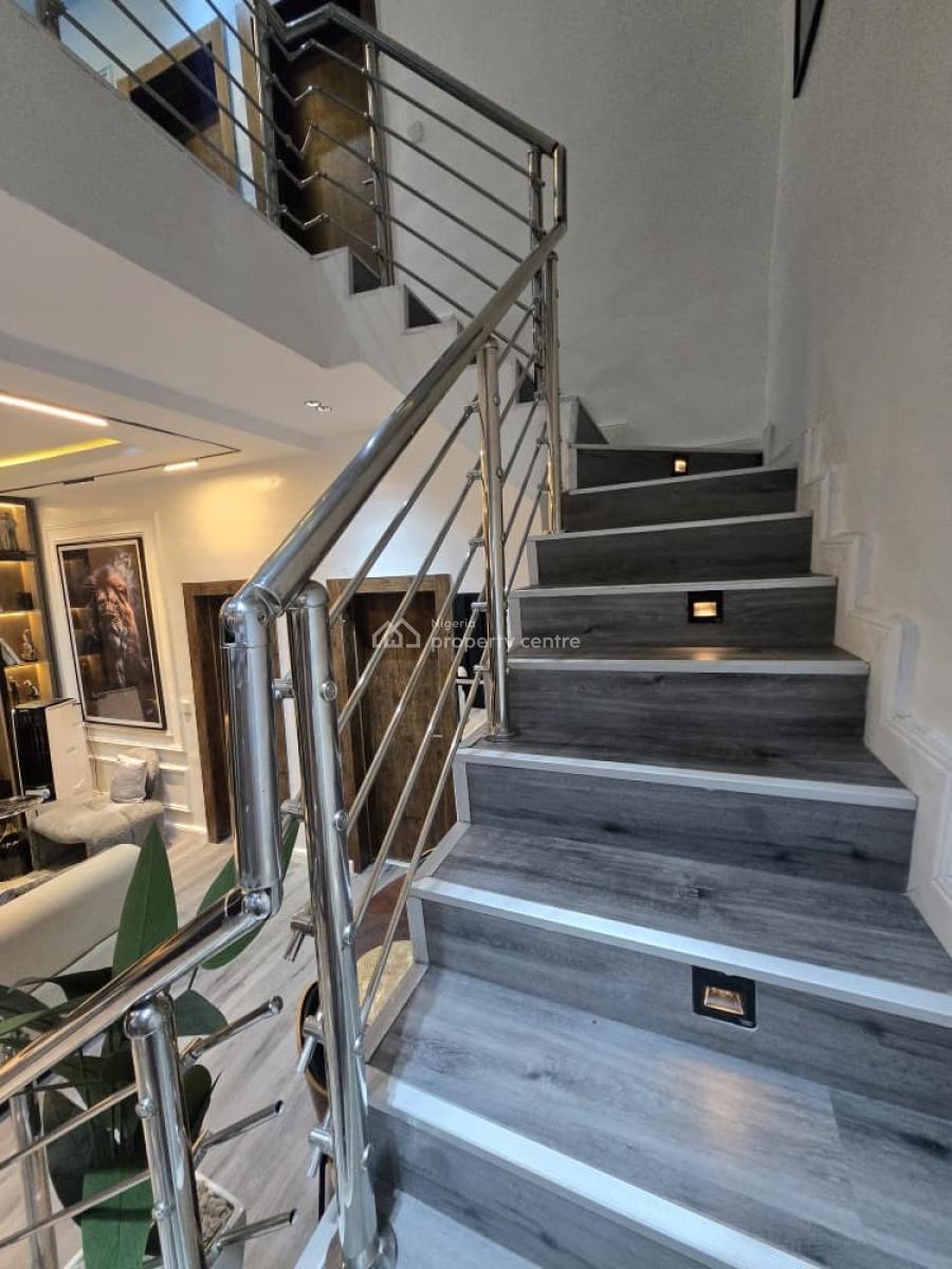 Fully Serviced 4 Bedroom Terrace Duplex, Conservation Chevron, Lekki Expressway, Lekki, Lagos, Terraced Duplex for Rent