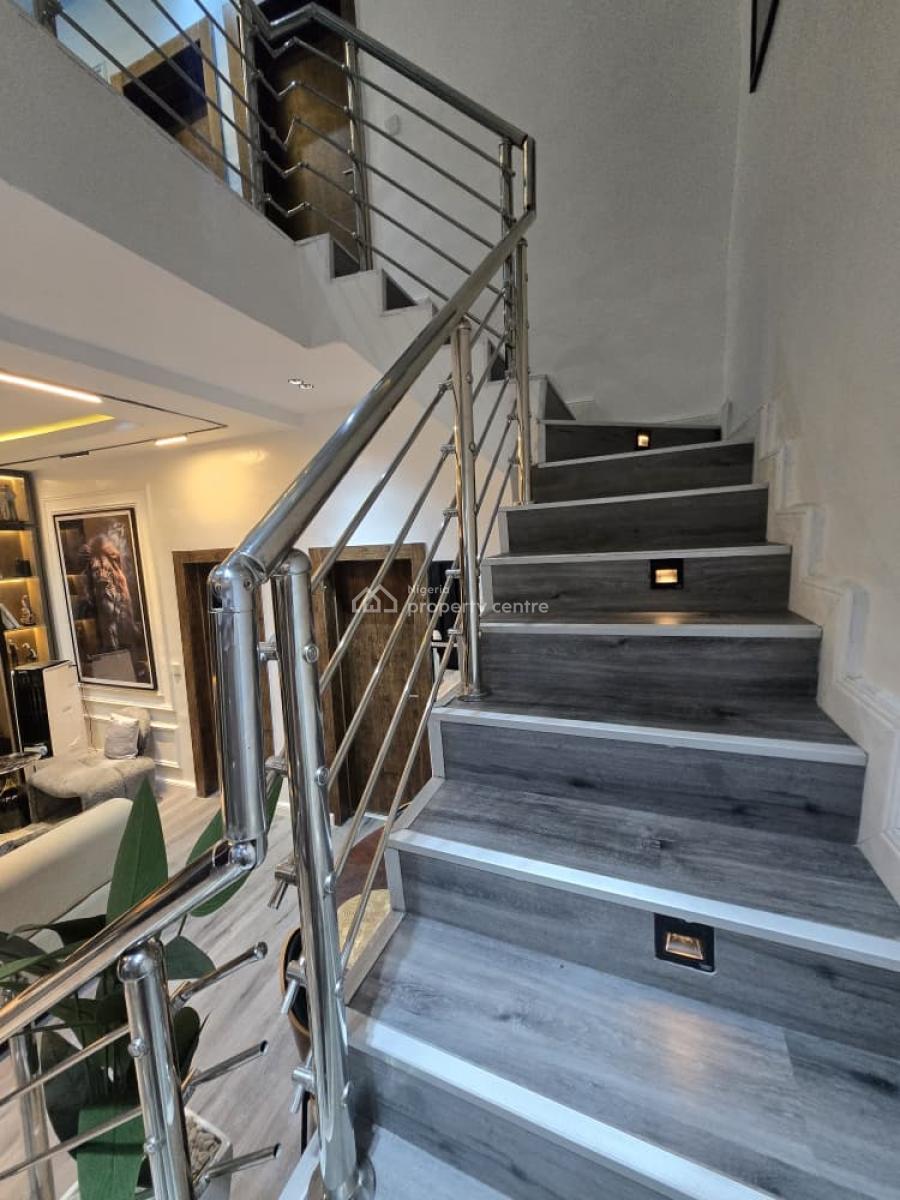 Luxury 4bedroom Terrace House in Access Control Estates, Conservation Center Chevron Toll Gate, Lekki, Lagos, Terraced Duplex for Rent