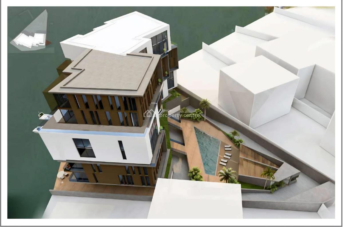Super-luxury Waterfront 4 Bed Masionette + 2rooms Bq in an Estate, Banana Island Foreshore Estate, Banana Island, Ikoyi, Lagos, Terraced Duplex for Sale