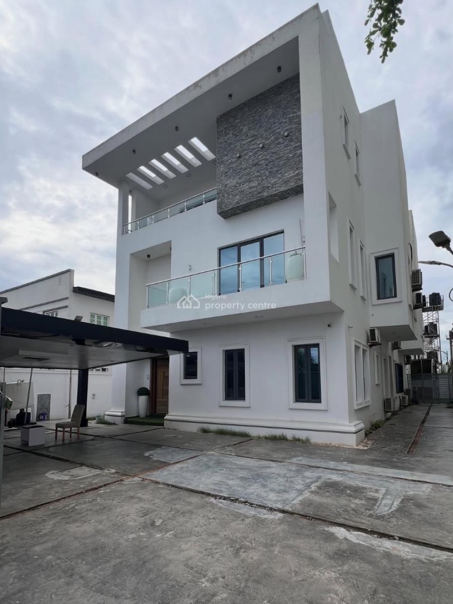 Fully Furnished 6 Bedroom Detached Duplex with 2 Bqs, Pool & Gym, Lekki Phase 1, Lekki, Lagos, Detached Duplex for Rent