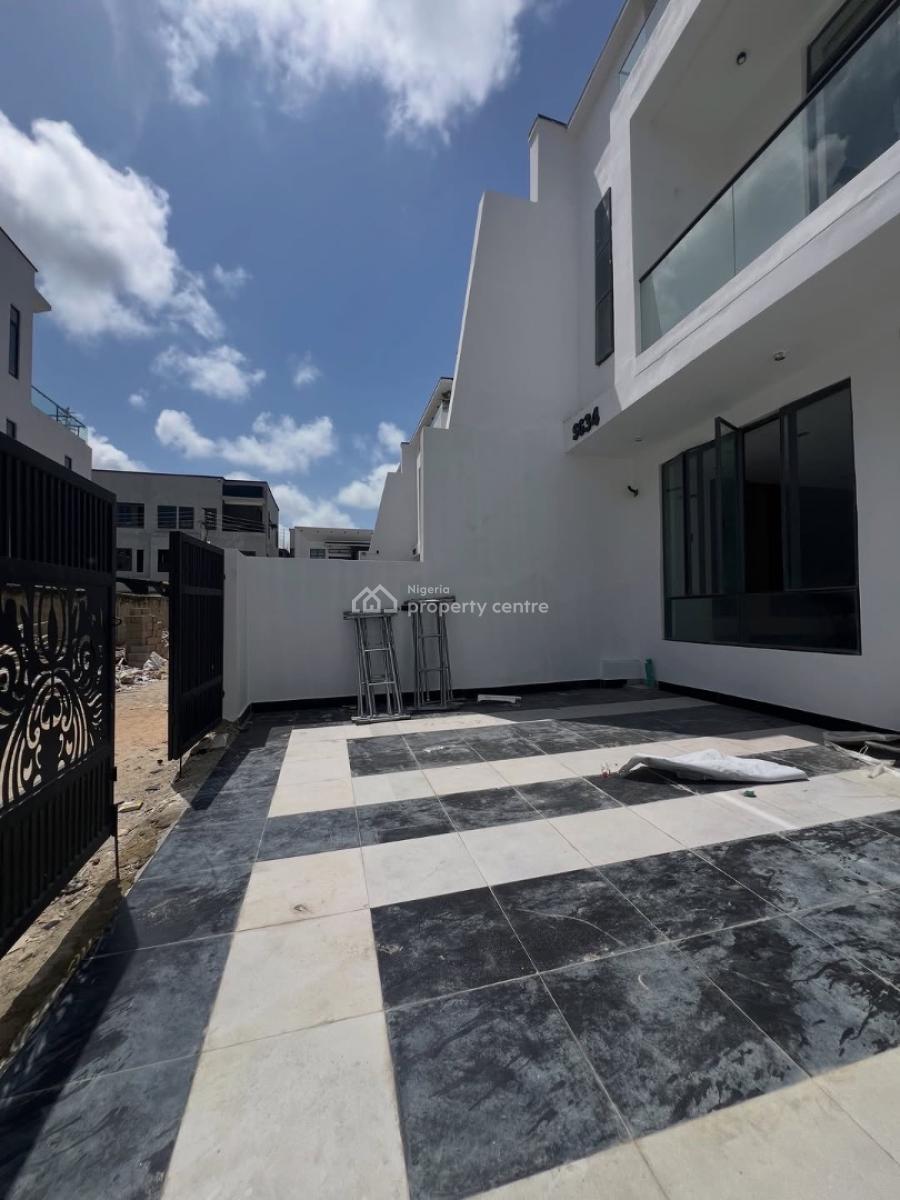 4 Bedroom Semi Detached Duplex with Bq, Chevron, Lekki, Lagos, Semi-detached Duplex for Rent