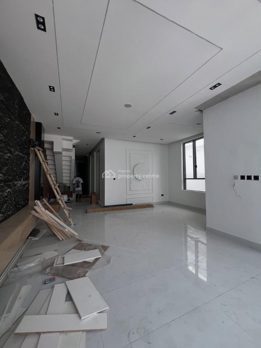 4 Bedroom Semi Detached Duplex with Bq, Chevron, Lekki, Lagos, Semi-detached Duplex for Rent