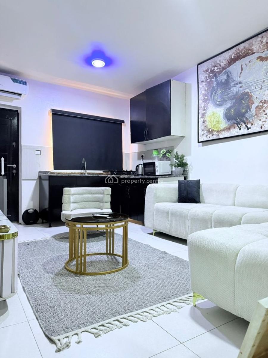 Fully Serviced Room and Parlour, Along Total Gas Filling Station, Ikate, Lekki, Lagos, Mini Flat (room and Parlour) Short Let