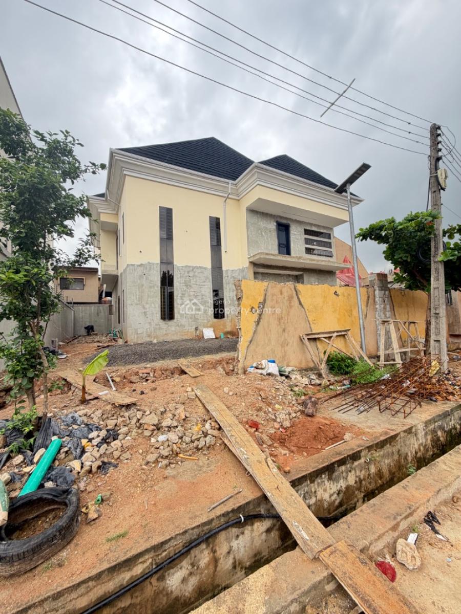 Luxury 5 Bedrooms Fully Detached - Duplex House + Anteroom & Bq, Omole Phase 1, Ikeja, Lagos, Detached Duplex for Sale