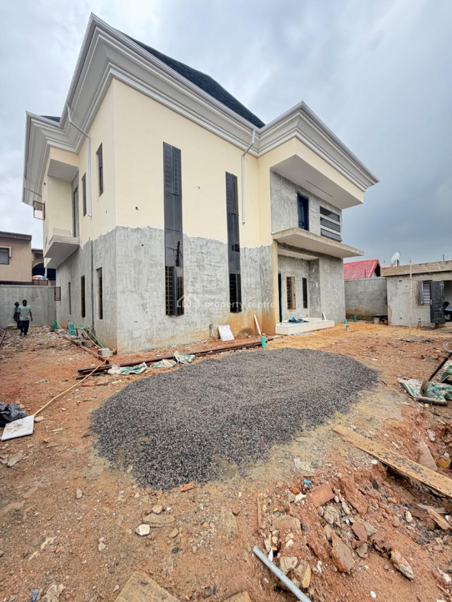 Luxury 5 Bedrooms Fully Detached - Duplex House + Anteroom & Bq, Omole Phase 1, Ikeja, Lagos, Detached Duplex for Sale