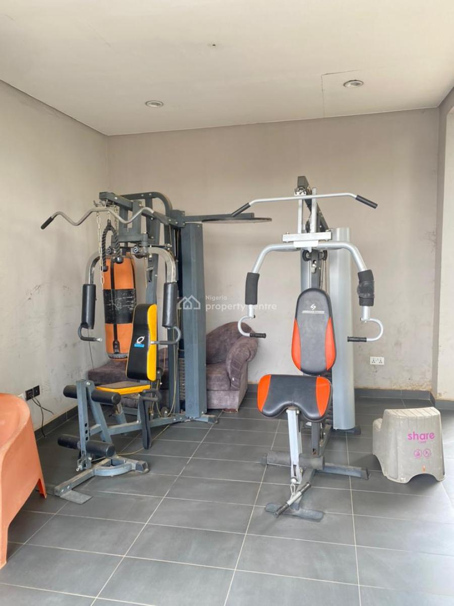 Well Built 3 Bedrooms Flat Serviced with Gen,inverter&pool, Katampe Extension, Katampe, Abuja, Flat / Apartment for Rent