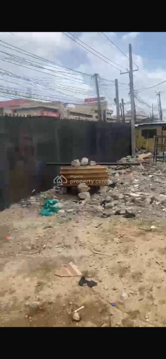 Two (2) Plots of Land Situated Along The Road Completely Fenced with G, Opebi, Ikeja, Lagos, Mixed-use Land for Sale