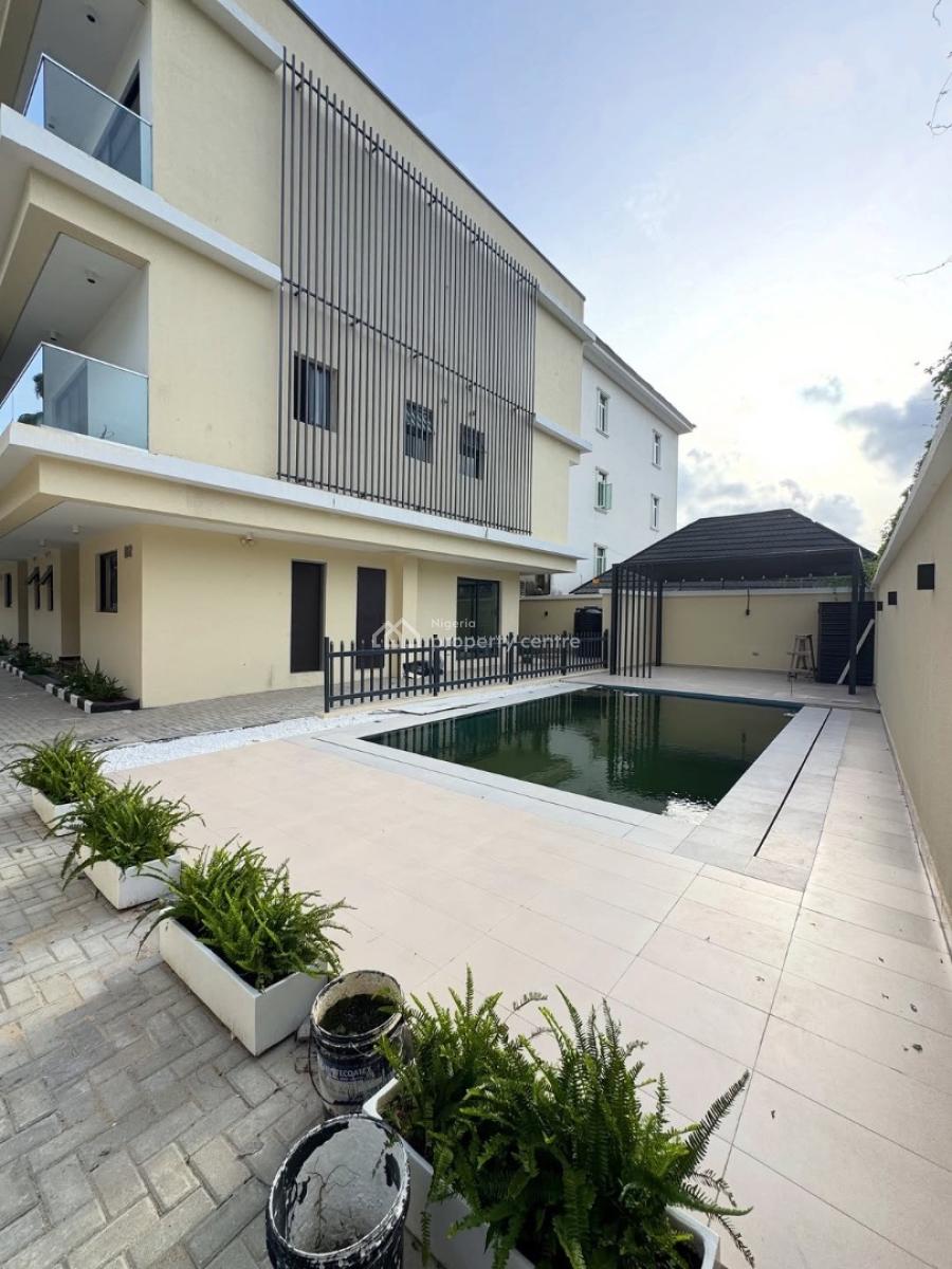 Fully Serviced 5 Bedroom Semi Detached Duplex with Pool, Ikoyi, Lagos, Semi-detached Duplex for Rent