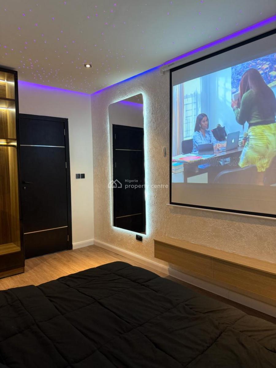 Luxury 1 Bedroom Apartment with Pool and Ps5, Housekeeping,cinema Movies,gymnasium,inbuilt Speakers, Ikate, Lekki, Lagos, Flat / Apartment Short Let