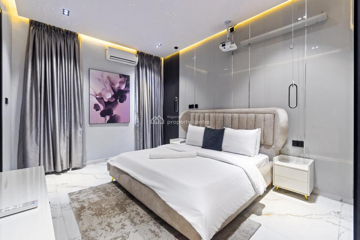 Luxury 2 Bedroom Apartment with Gymnaasium and Swimming Pool, Housekeeping,ensuite Rooms, Netflix, Ikate, Lekki, Lagos, Flat / Apartment Short Let