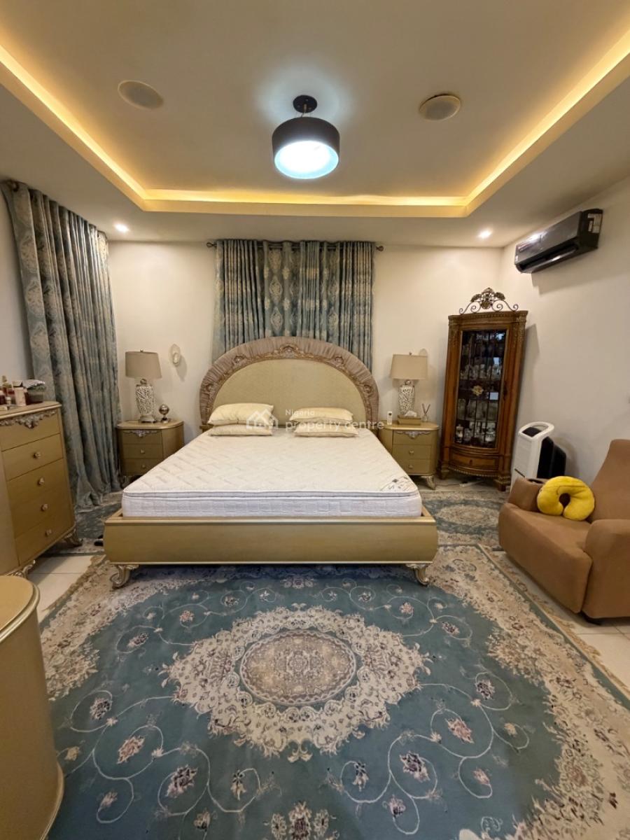 5-bed Fully Detached Triplex with Private Elevator  Gated Estate, Close to The Roundabout, Life Camp, Abuja, Detached Duplex for Sale