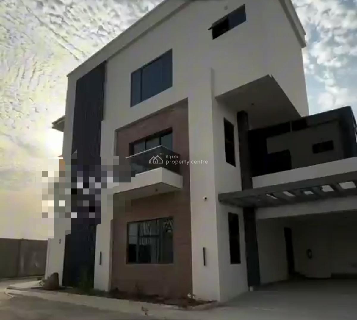 5 Bedroom Duplex with 2 Room Bq, Solar System, Asokoro District, Abuja, Detached Duplex for Sale