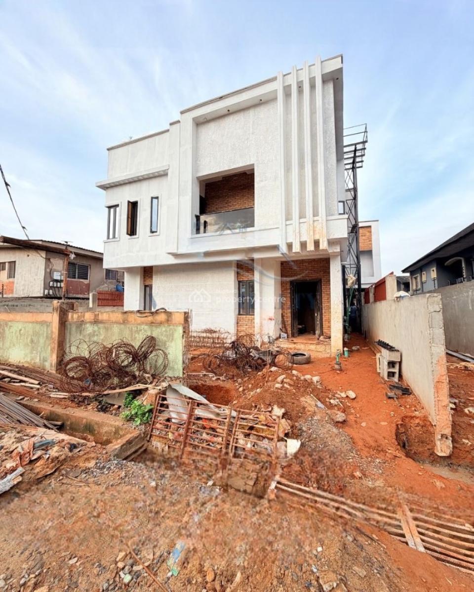 Newly Built 4 Bedroom Fully Detached Duplex with a Room Bq, Ogba, Ikeja, Lagos, Detached Duplex for Sale