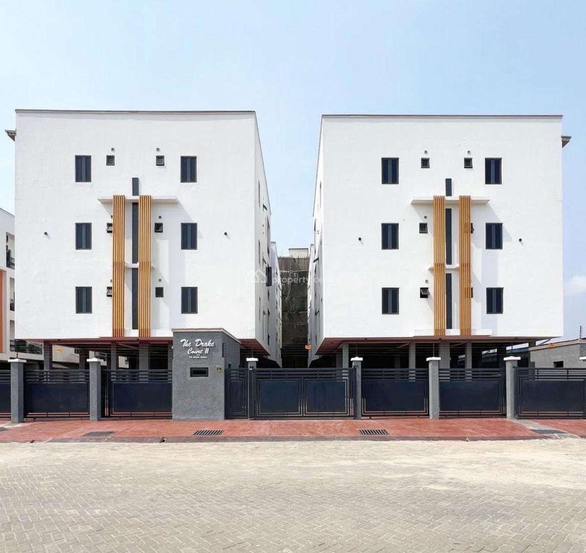 Luxury 3 Bedrooms Flat with Bq, 1 Ajifoluke Avenue, Ilasan, Lekki, Lagos, Flat / Apartment for Rent