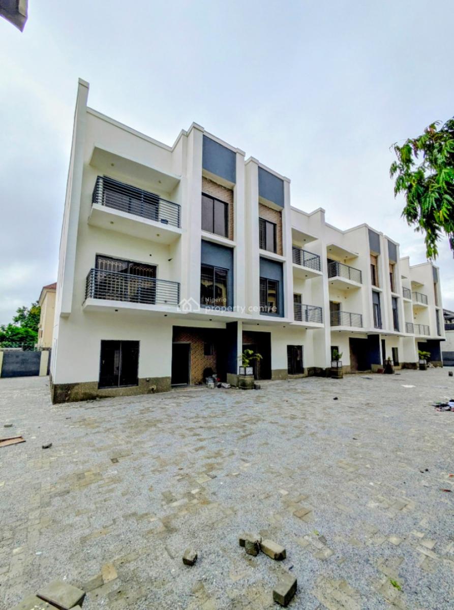 Newly Built 4bedroom Terrace Duplex with Bq, Tarred Road, Kaura, Abuja, Terraced Duplex for Sale