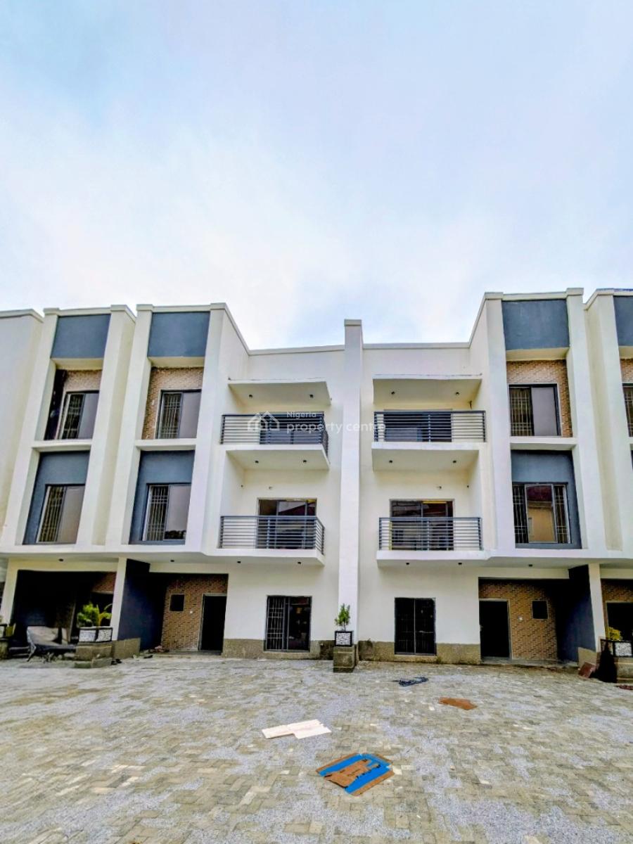 Newly Built 4bedroom Terrace Duplex with Bq, Tarred Road, Kaura, Abuja, Terraced Duplex for Sale