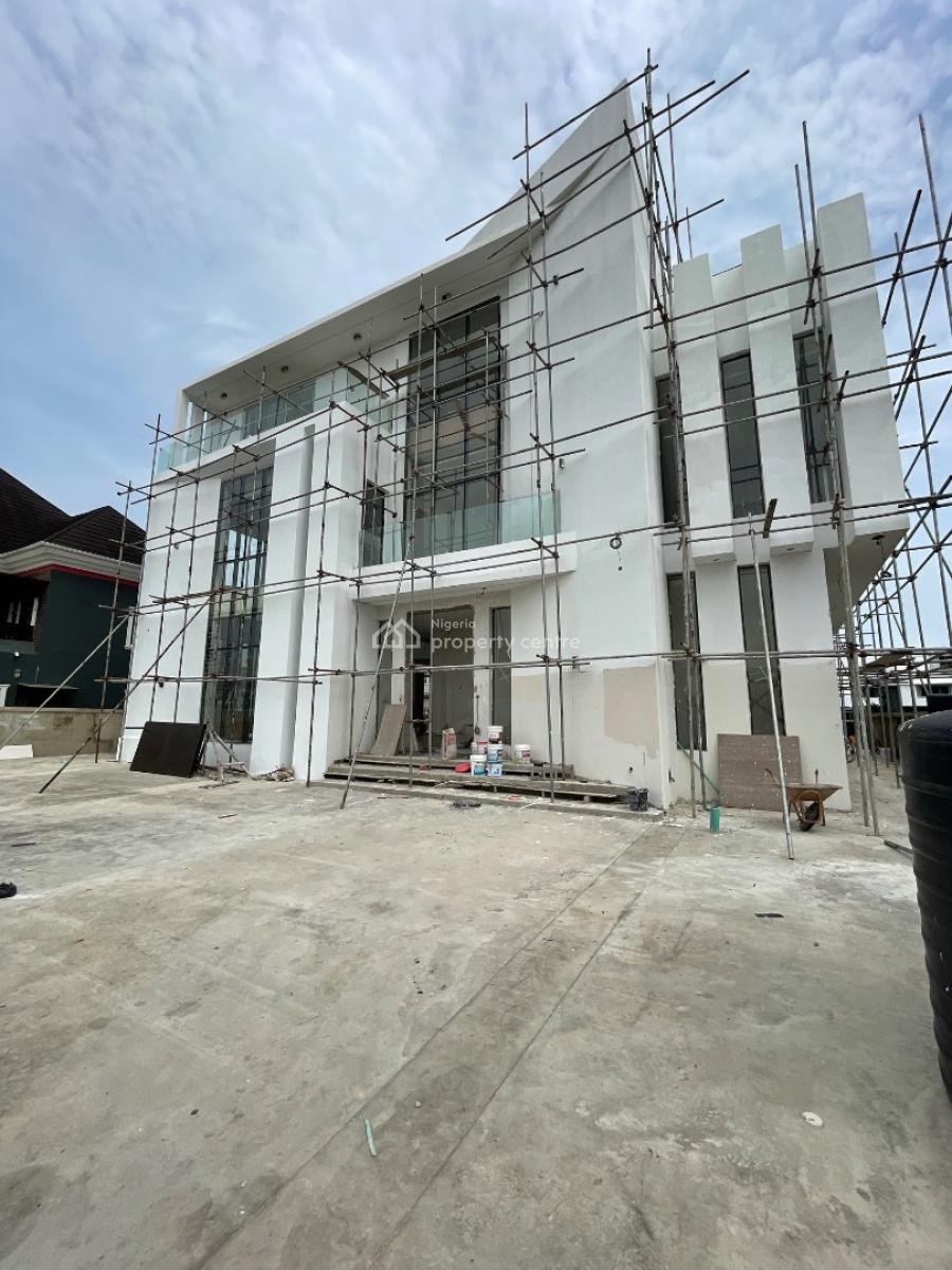 Beautiful 5 Bedroom Mansion with Pool, Cinema & Elevator, Pinnock Beach Estate, Osapa, Lekki, Lagos, Detached Duplex for Sale