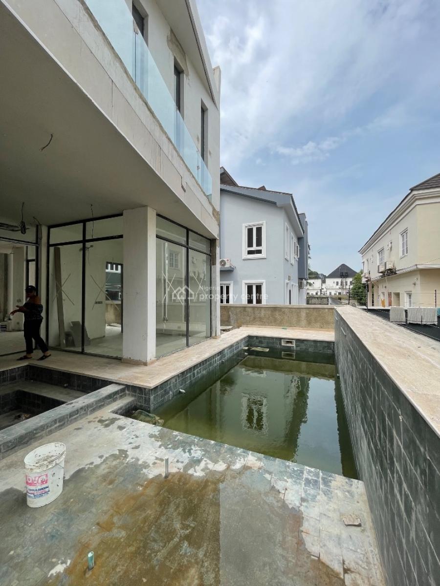Beautiful 5 Bedroom Mansion with Pool, Cinema & Elevator, Pinnock Beach Estate, Osapa, Lekki, Lagos, Detached Duplex for Sale