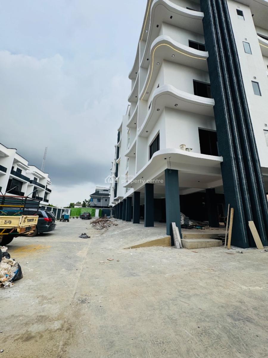 Magnificently Newly Built 3 Bedroom Apartment with a Bq, Smartly Designed Apartment with Bq, Elevator, Pool, Dual Use Purpose, Ikeja Gra, Ikeja, Lagos, Flat / Apartment for Sale