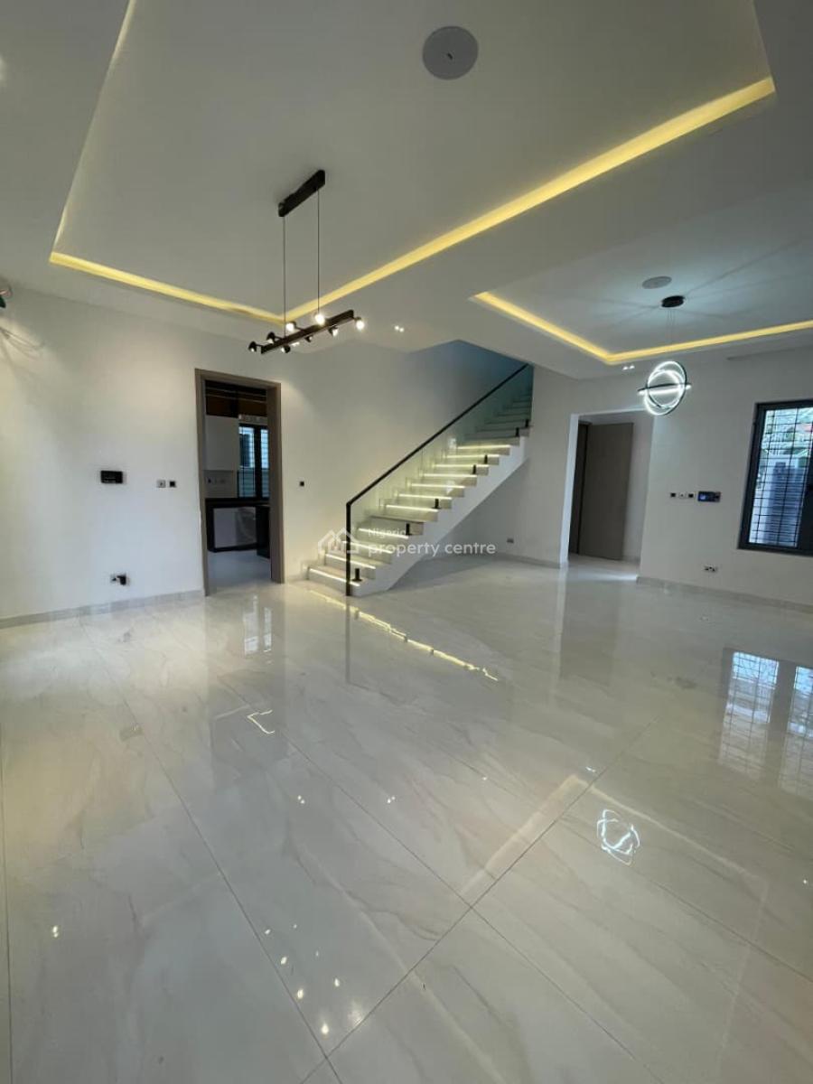 Beautifully and Spacious 5 Bedrooms Fully Detached Duplex with a Pool, Lekki Phase 1, Lekki, Lagos, Detached Duplex for Rent