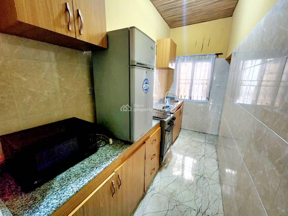 Furnished Studio Room ( Self Contain) + Inverter + a.c + All Amenities, Inside Justice Coker Estate, Opp. Lagos State Secretariat, Alausa, Ikeja, Lagos, Self Contain (single Rooms) for Rent