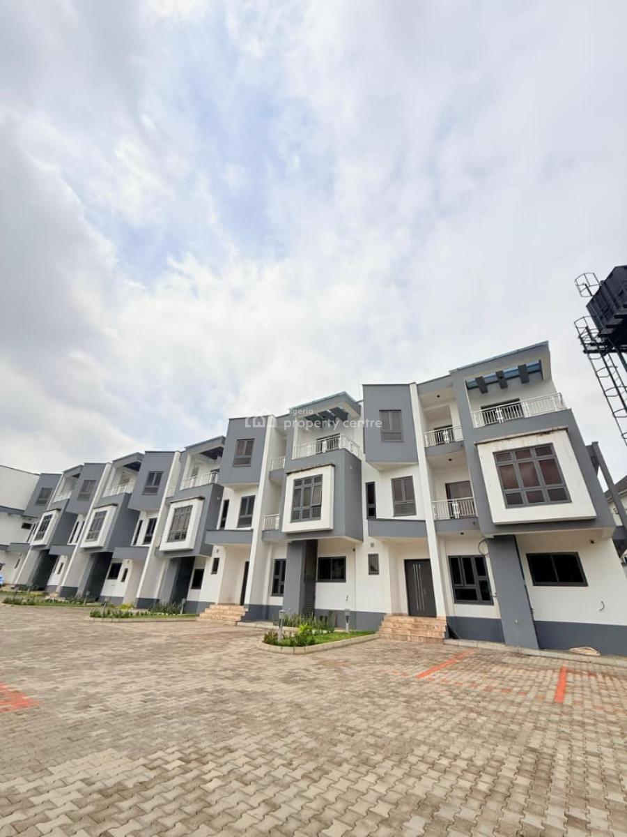 4 Bedroom Terrace Duplex with a Room Bq, Wuse 2, Abuja, Terraced Duplex for Sale