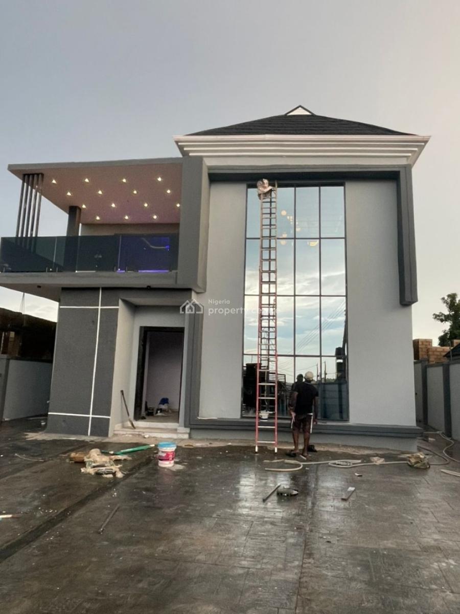 Newly Built 4 Bedroom Duplex with Bq, Kola Lawal, Okebadan Estate, Akobo, Ibadan, Oyo, Detached Duplex for Sale