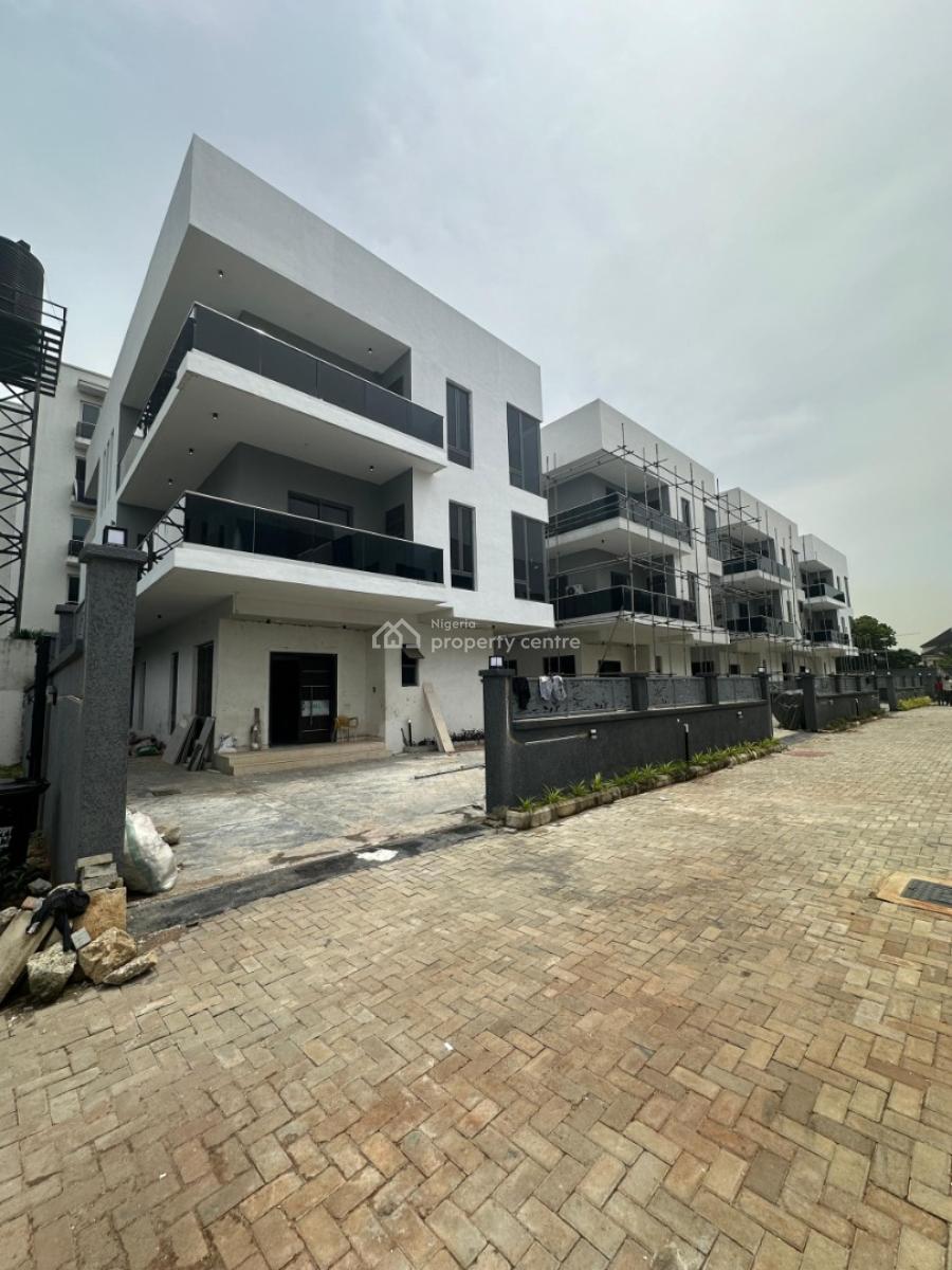 Exquisite Contemporary Designed 6 Bedroom Detached House with 2bqs, Off Bourdillon Road, Old Ikoyi, Ikoyi, Lagos, Detached Duplex for Sale