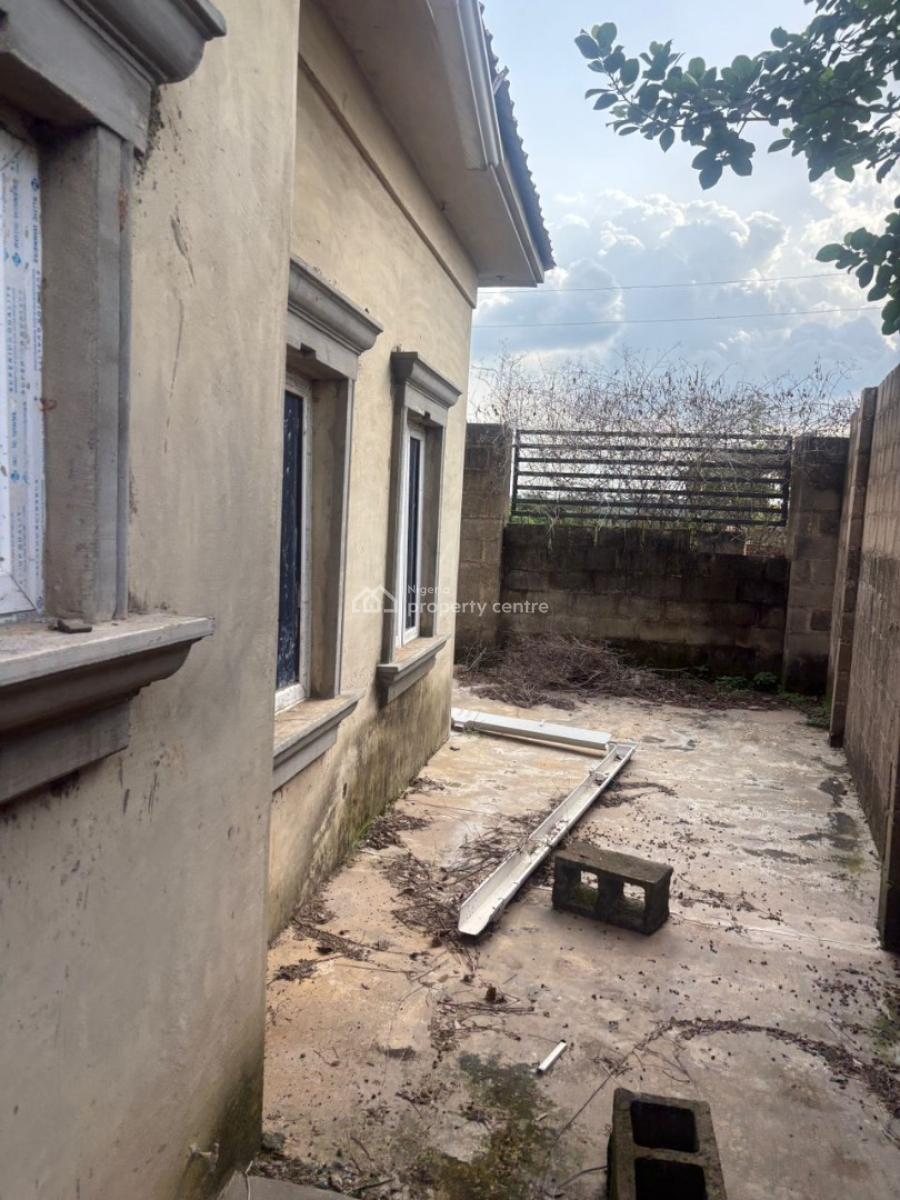 Uncompleted 3 Bedroom Bungalow in a Good Location, Omi Adio Off Apata-abeokuta Road, Apata, Ibadan, Oyo, Detached Bungalow for Sale