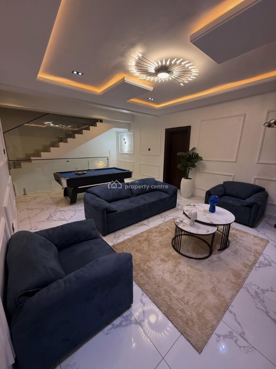 Fully Furnished 5 Bedroom Terrace Duplex with Bq, Galadimawa, Abuja, Terraced Duplex for Sale