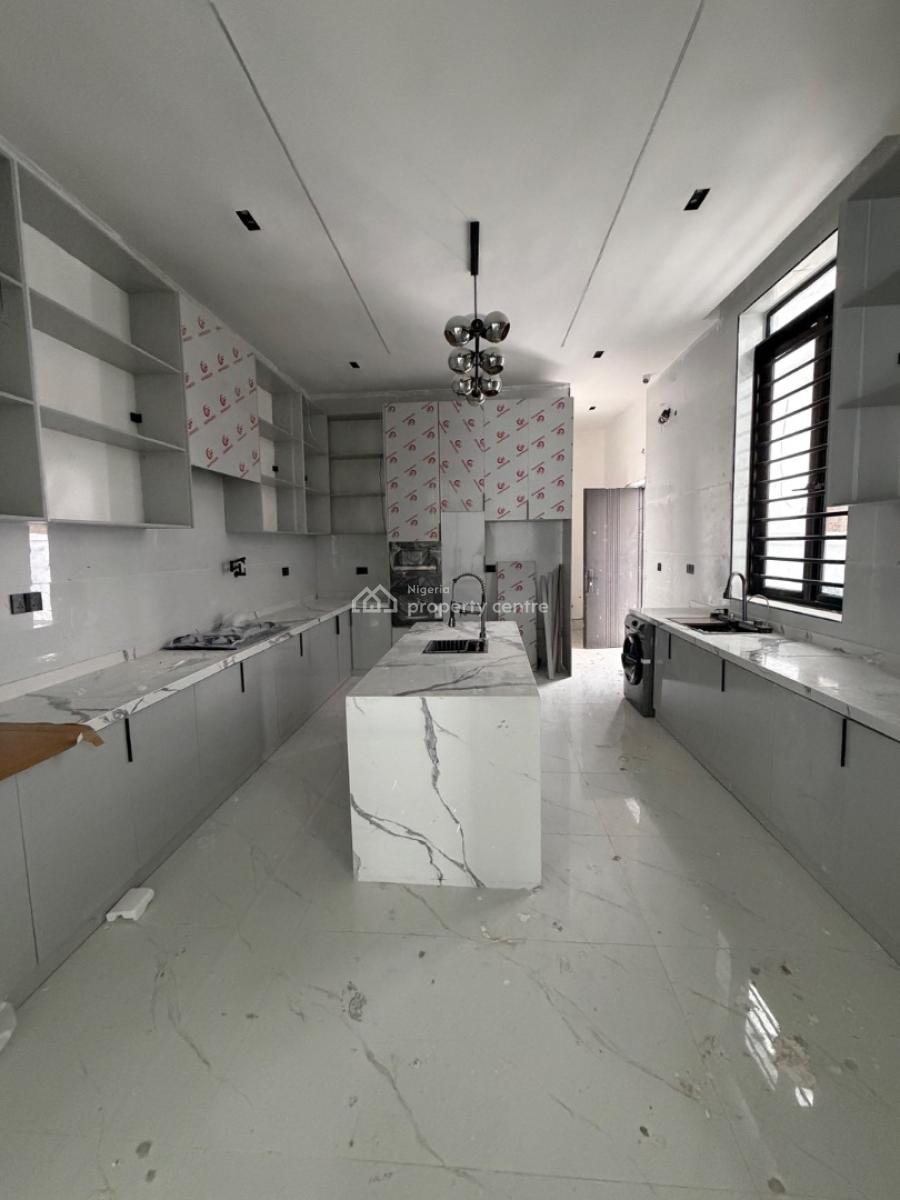 Aesthetically Pleasing 5 Bedroom Detached Duplex with a Bq and Pool, Chevron, Lekki, Lagos, Detached Duplex for Sale