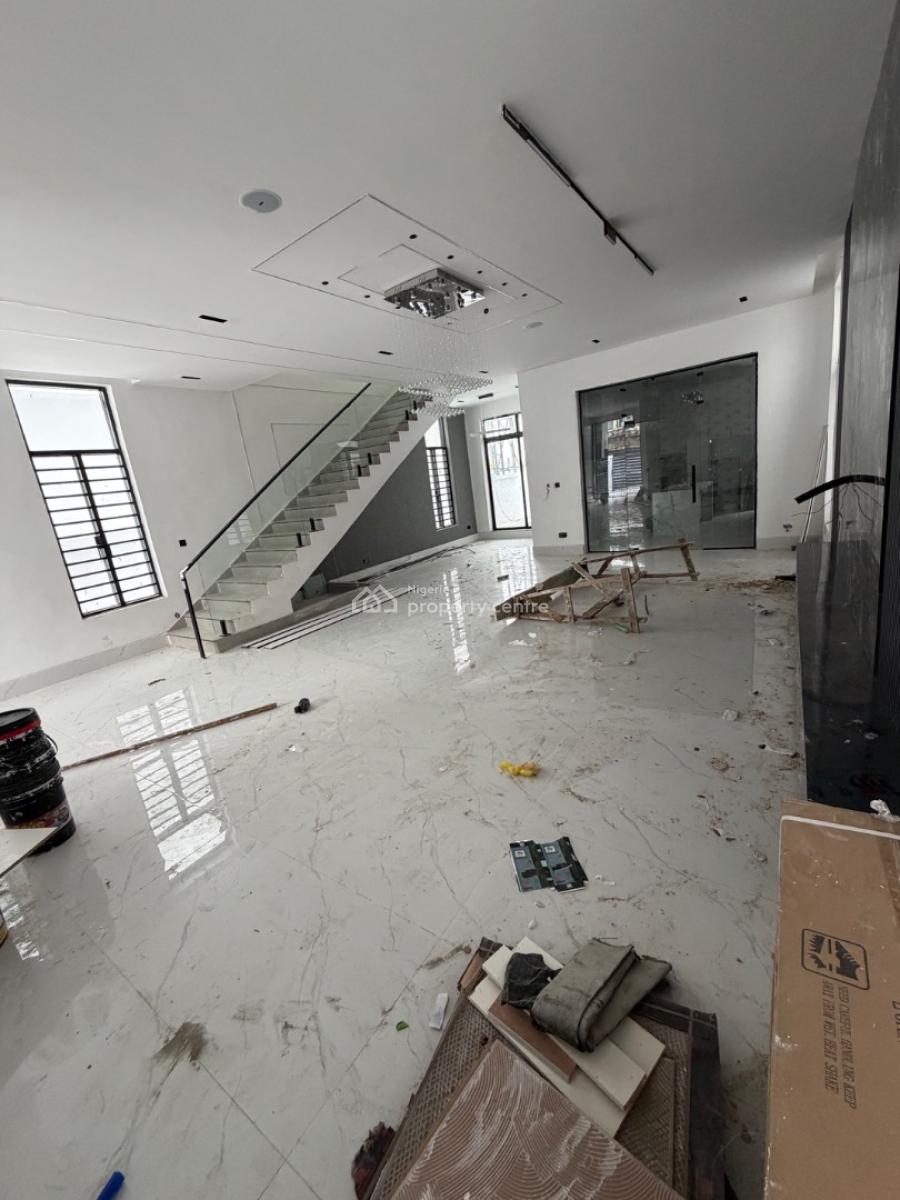 Aesthetically Pleasing 5 Bedroom Detached Duplex with a Bq and Pool, Chevron, Lekki, Lagos, Detached Duplex for Sale