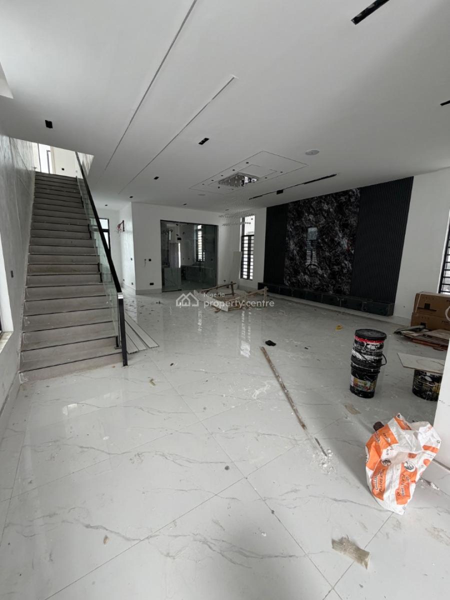 Aesthetically Pleasing 5 Bedroom Detached Duplex with a Bq and Pool, Chevron, Lekki, Lagos, Detached Duplex for Sale