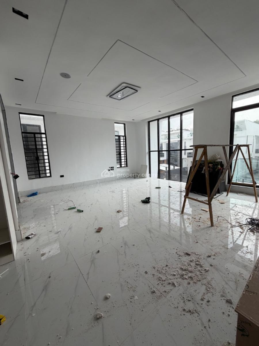 Aesthetically Pleasing 5 Bedroom Detached Duplex with a Bq and Pool, Chevron, Lekki, Lagos, Detached Duplex for Sale