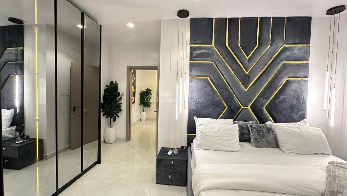 Fully Furnished 2 Bedroom Maisonette with Swimming Pool & Gym House, Lekki Phase 1, Lekki, Lagos, Flat / Apartment for Rent