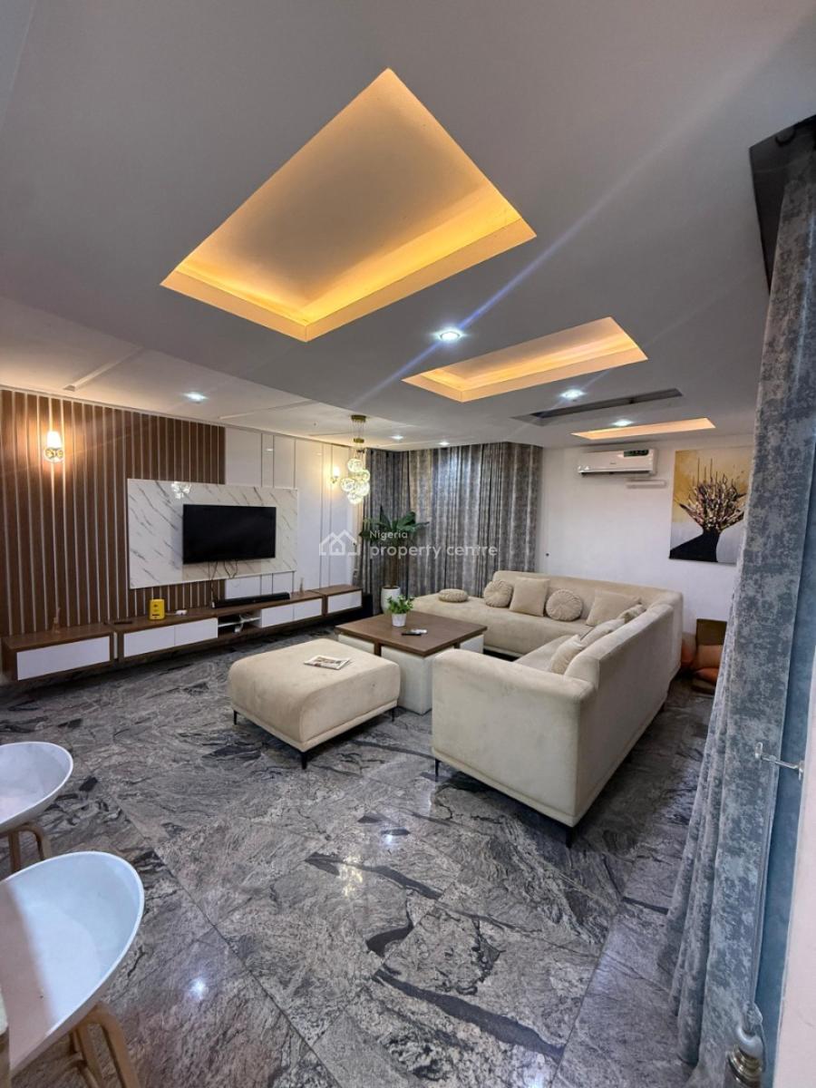 a Specious 2bedroom Fully Furnished with Balcony, Gilmor, Jahi, Abuja, Flat / Apartment for Rent