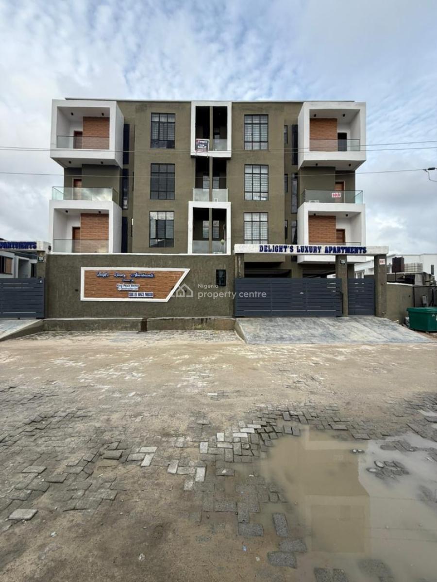 Luxury Apartment with Gym Pool Elevator Etc Gud for Shot Stay Business, Ikota Gra, Lekki, Lagos, Self Contain (single Rooms) for Sale