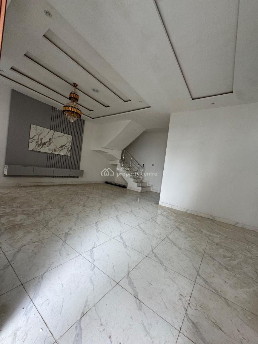 Nice Semi Detached  with Bq Brand New 4 Bedroom Duplex Very Spacious, Ikota Gra Lekki Lagos State, Lekki, Lagos, Semi-detached Duplex for Sale