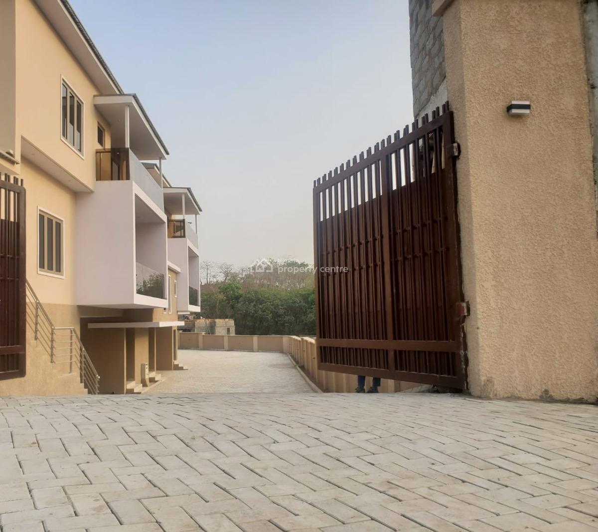 6 Units of Newly Built 4 Bedroom Terrace Duplex with Boys Quarters, Guzape District, Abuja, Terraced Duplex for Sale