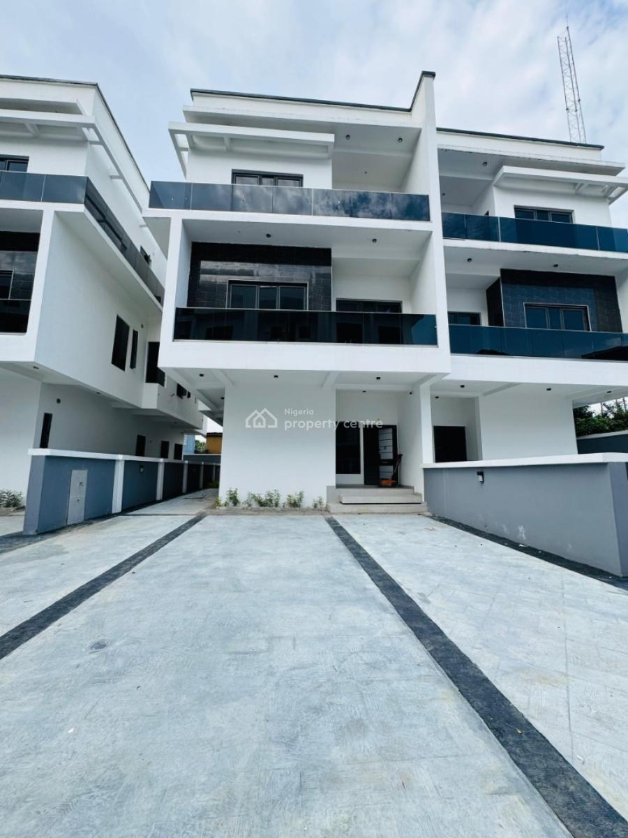 Beautiful Newly Built 4 Bedroom Semi Detached Duplex  with Bq, Ikeja Gra, Ikeja, Lagos, Semi-detached Duplex for Sale
