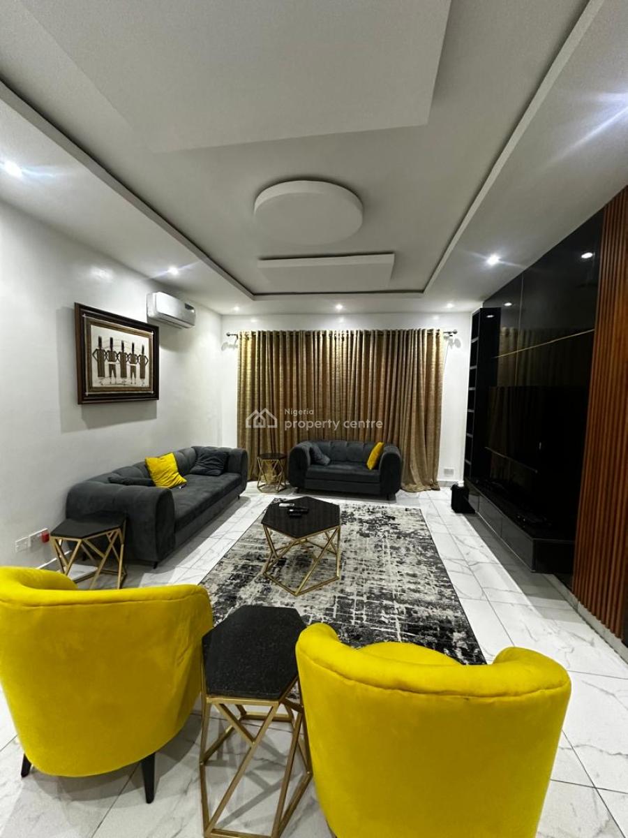 Furnished 3 Bedroom Apartment, Osapa, Lekki, Lagos, Flat / Apartment for Rent