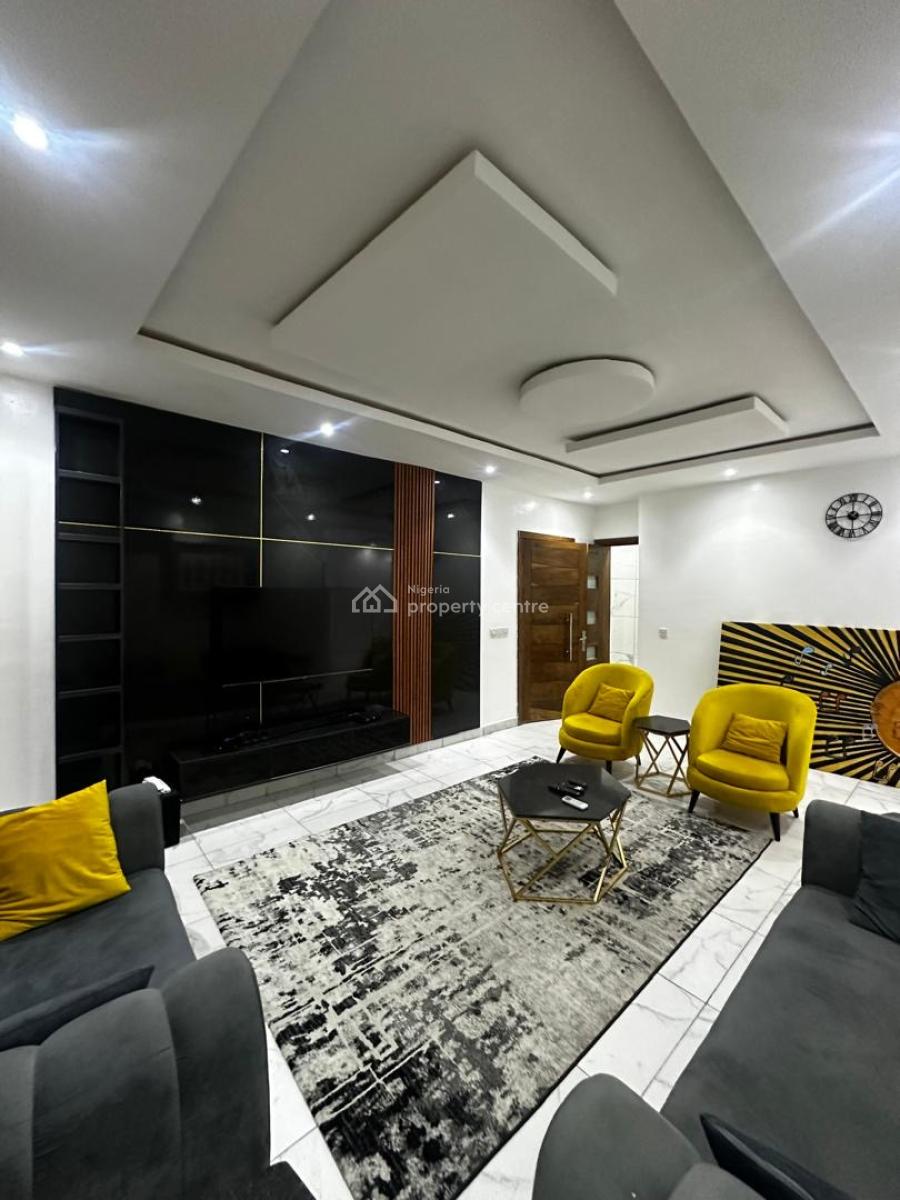 Furnished 3 Bedroom Apartment, Osapa, Lekki, Lagos, Flat / Apartment for Rent