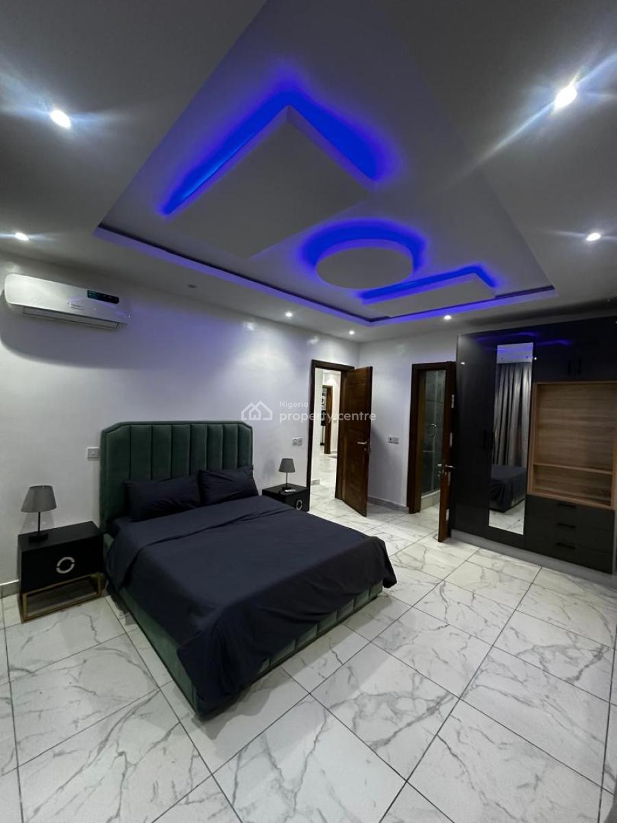Furnished 3 Bedroom Apartment, Osapa, Lekki, Lagos, Flat / Apartment for Rent