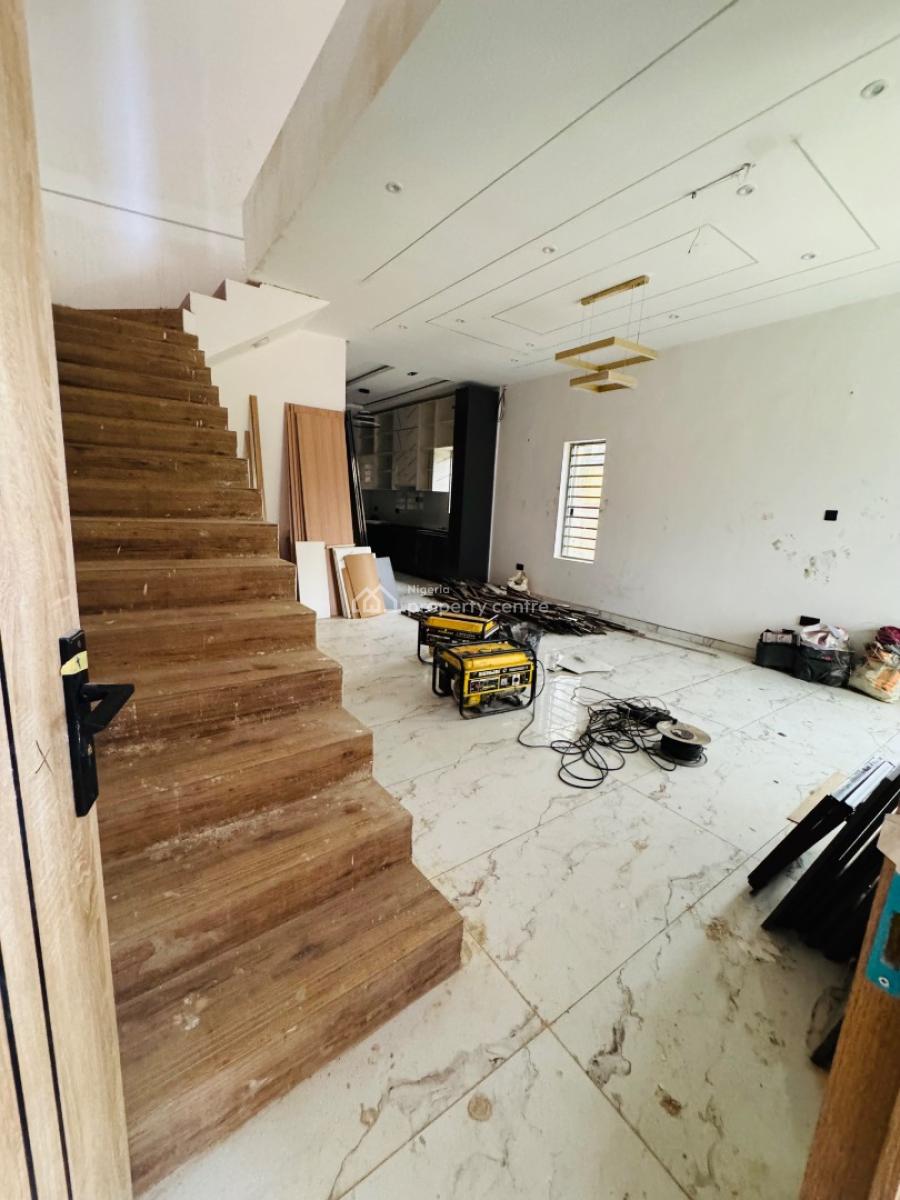 Beautifully Built 4 Bedroom Terrace Duplex with Bq, Contemporary Detailed Home with Bq in an Exclusive Neighborhood, Ikeja Gra, Ikeja, Lagos, Terraced Duplex for Sale