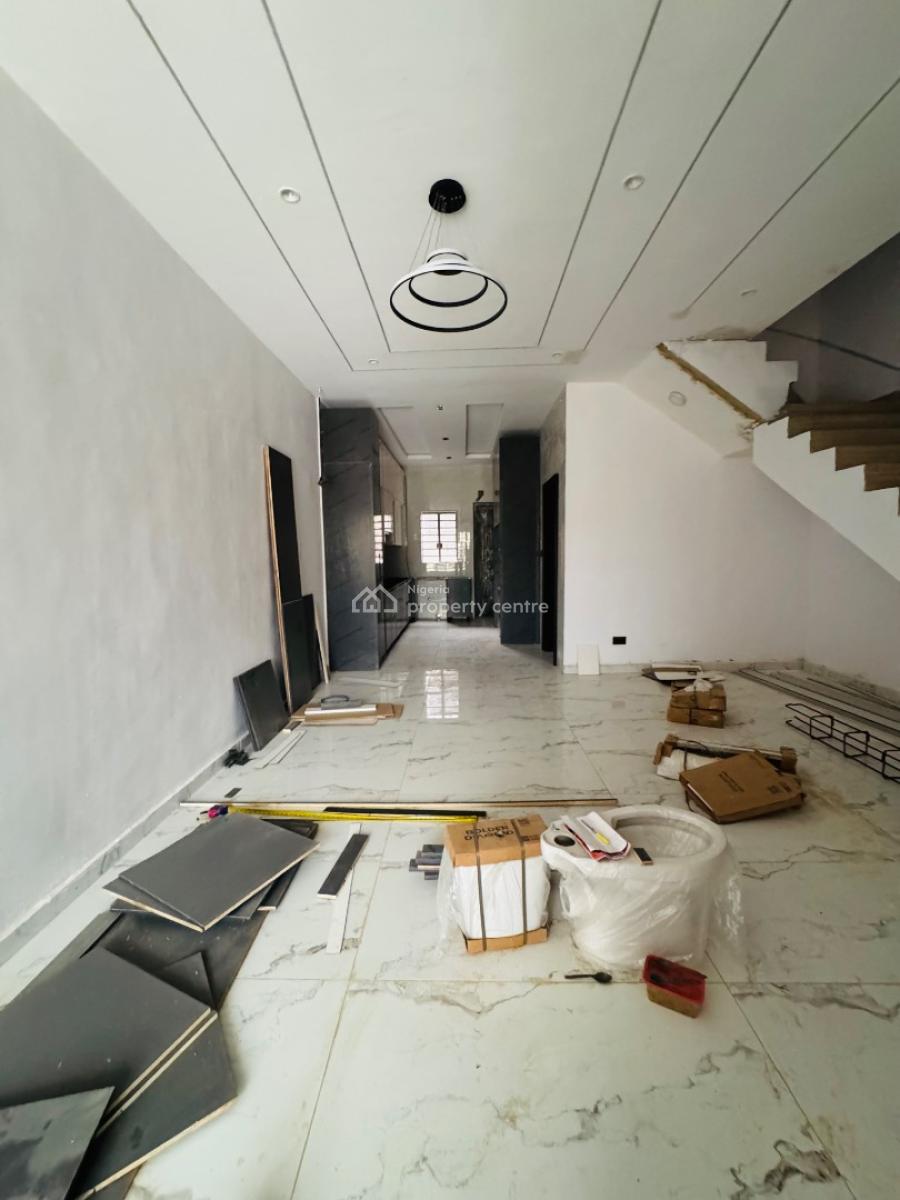 Beautifully Built 4 Bedroom Terrace Duplex with Bq, Contemporary Detailed Home with Bq in an Exclusive Neighborhood, Ikeja Gra, Ikeja, Lagos, Terraced Duplex for Sale